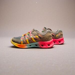 Fila KIDS Pink and Yellow Athletic Shoes